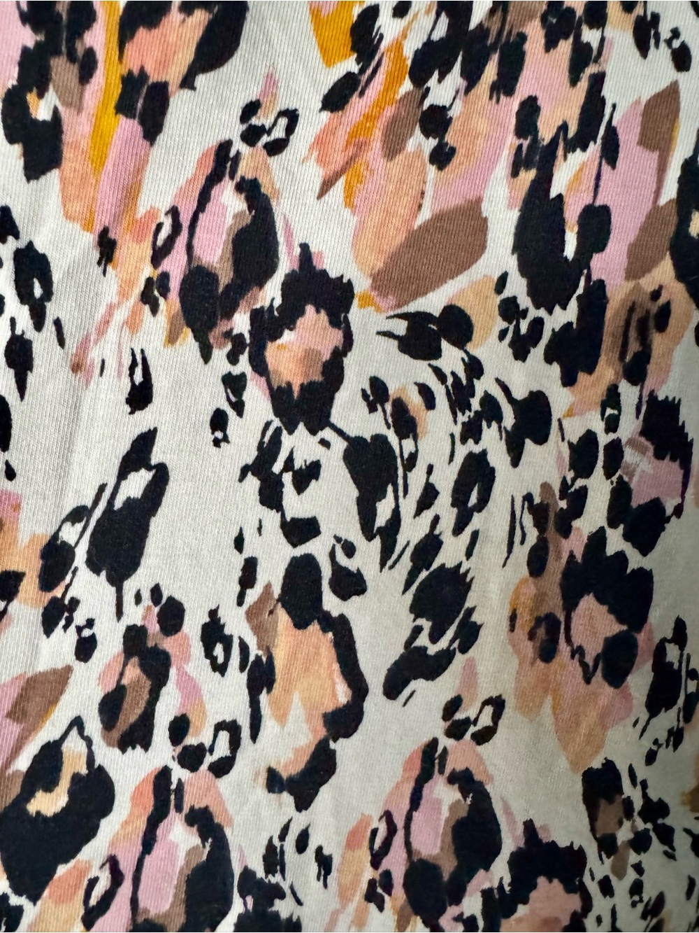 Calia Sleeveless Printed Tank Top in Cream, Pink & peach - Picture 4 of 6